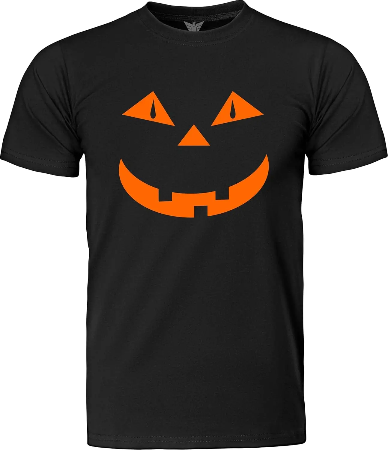 Glow in The Dark Pumpkin Shirt Halloween Jack O'Lantern Costume with Bright Phosphorescent Glow