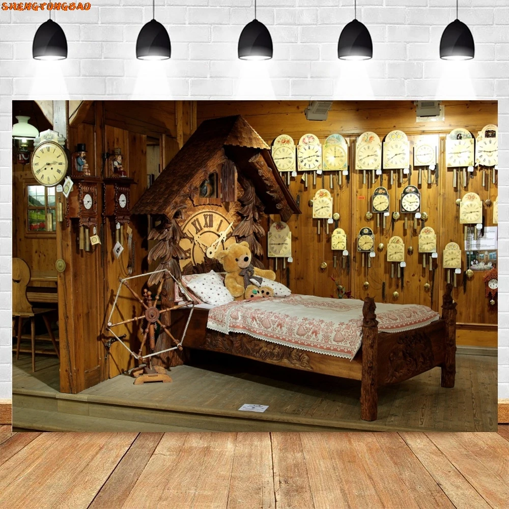 Винтажный складской фон для фотосъемки в стиле вестерн, ковбойский инструмент, дом, лошадь, доролый ребенок, портретный фотофон, реквизит для студии