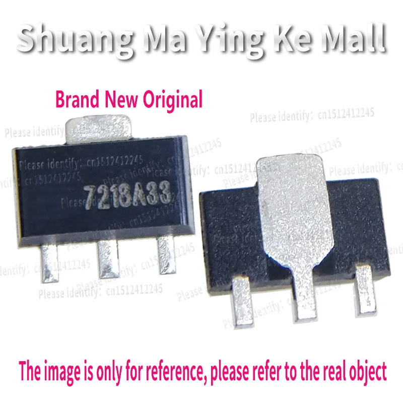 20PCS MD7218A33PA1 MD7218 MARK:7218A33 SOT89-3L MAX Output 1A Input 18V ±2%, 3.3V LDO CMOS Voltage Regulator CHIP New Original