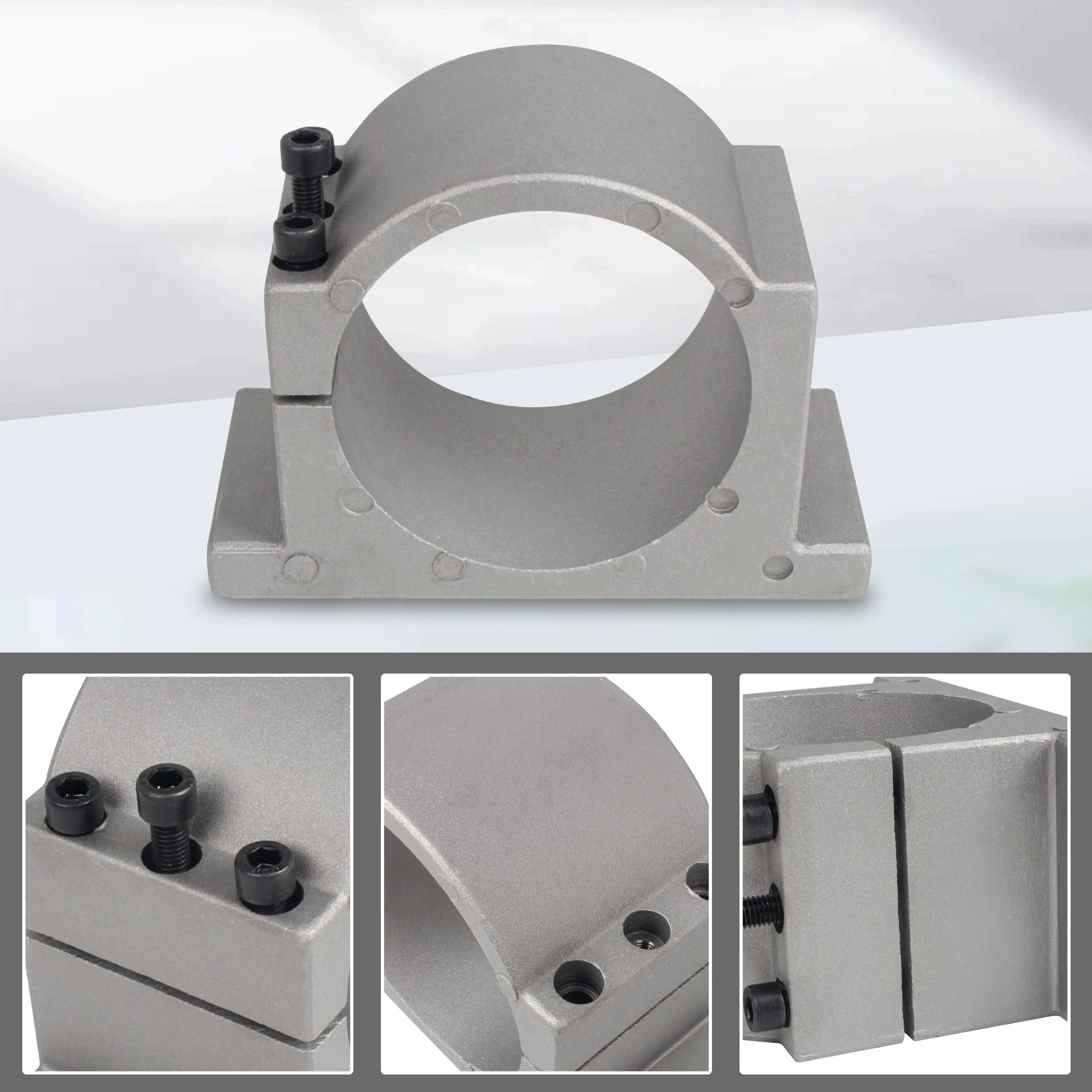 100mm 직경의 주조 알루미늄 스핀들 모터 클램프 브 - Cnc Spindle Motor 리뷰 및 가격