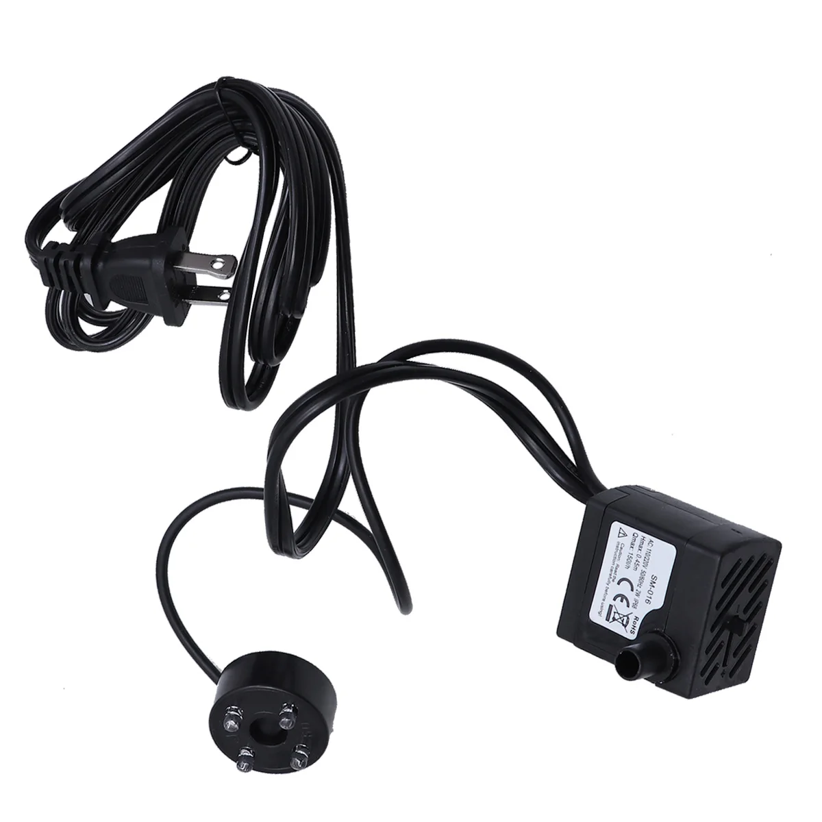 

Compact Detachable Water Pump for Aquarium Fish Tank Ponds Fountains Hydroponic Systems Energy Saving Low Noise Led Lights Easy