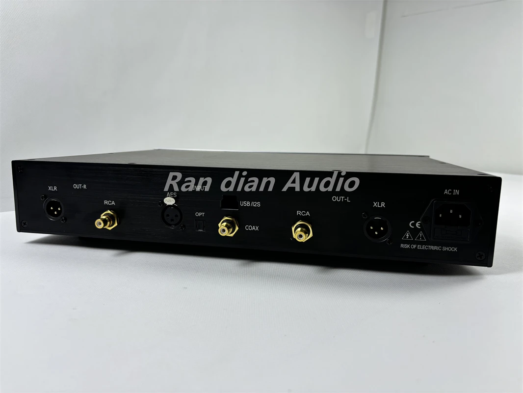 Balanced Version AD1865 DAC Decoders,SAA7220PC+CS8412,Support External Clocks,11.2896MHz&12.288MHz,AES+USB+Coaxial,Fiber optic