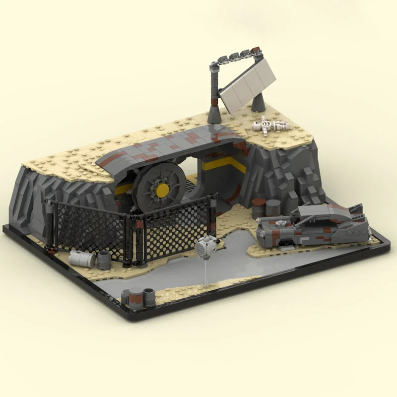 NOWY 1630 SZTUK Seria Movie Fallout Moc modułowy Fallout Nuclear Shelter Vault model DIY kreatywne pomysły ChildToy urodziny prezentowe bloki