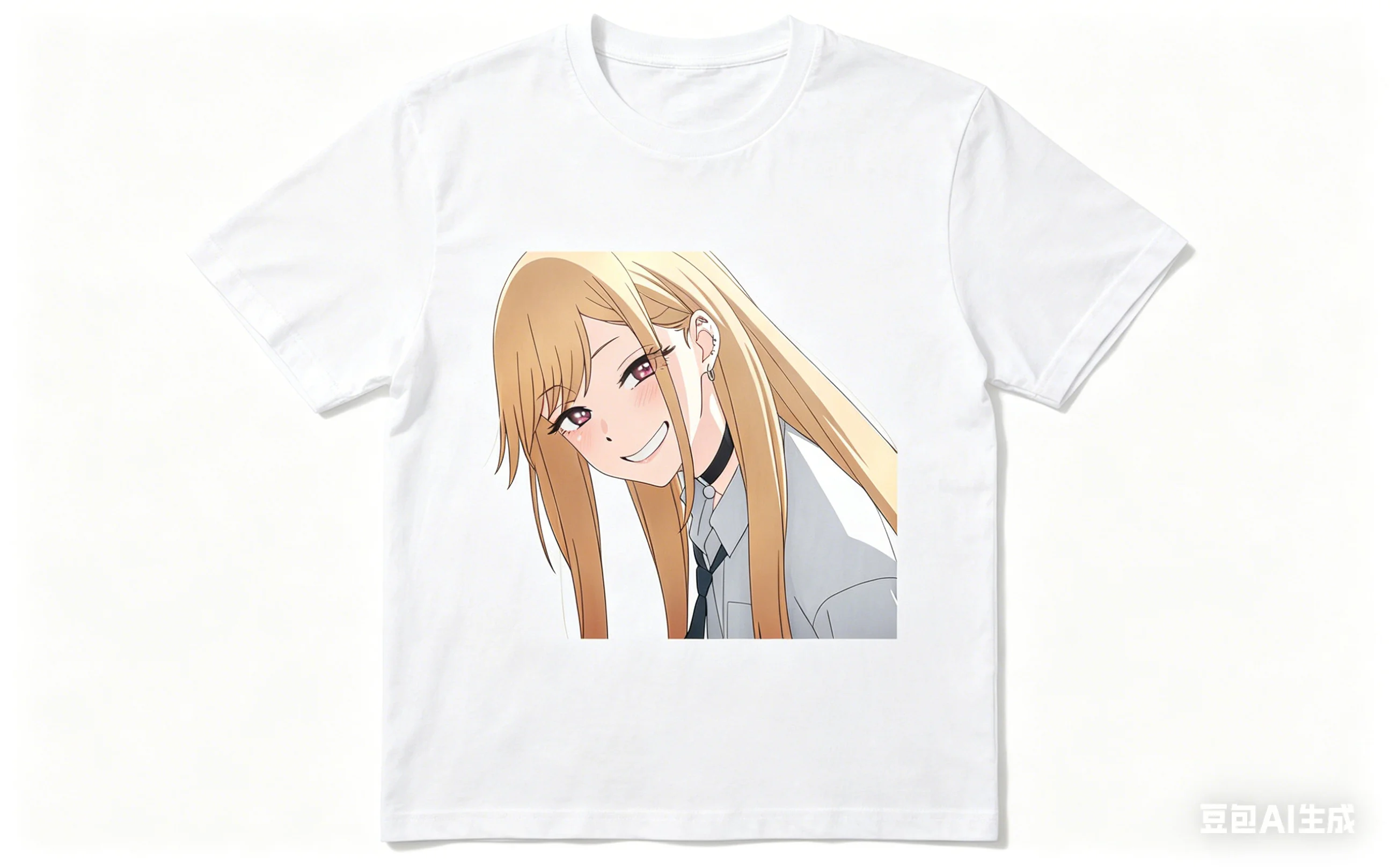 Camiseta gráfica de anime My Dress-Up Darling Marin Kitagawa, unissex, 100% algodão, casual, top de verão, streetwear, camiseta feminina e masculina