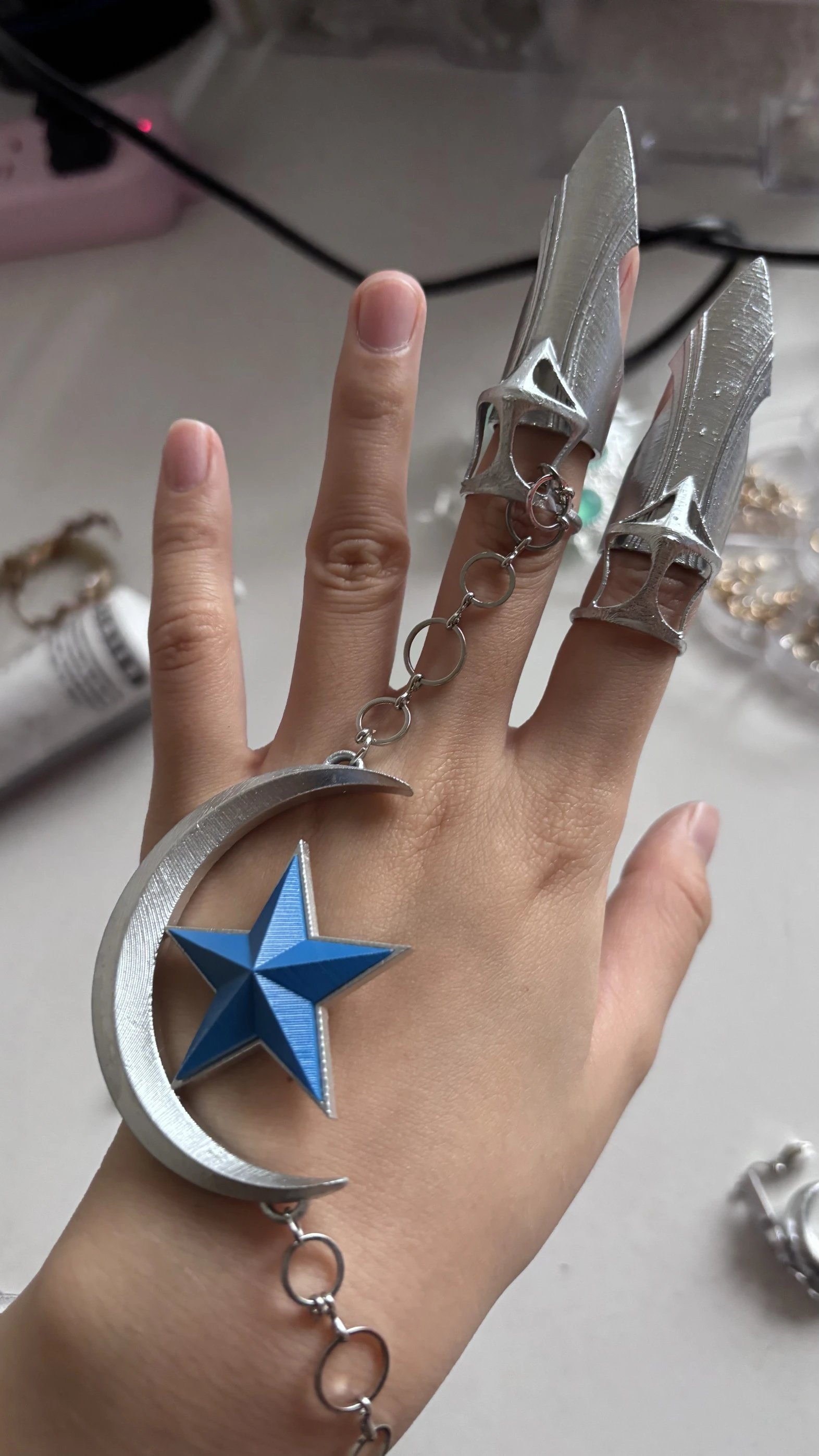 Game Nikke Arcana Cosplay Prop - Cosplay Prop 3D Print Settings recension och pris