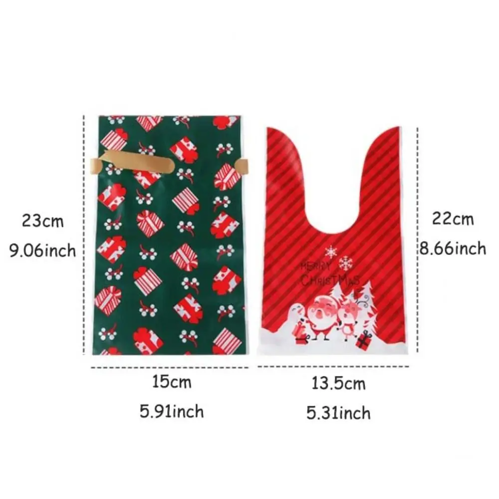 30 قطعة من أكياس حلوى الهالوين القابلة للطي، خدعة أو علاج ندفة الثلج، لوازم حفلات الهالوين، حقيبة هدايا اليقطين البلاستيكية للأولاد #5