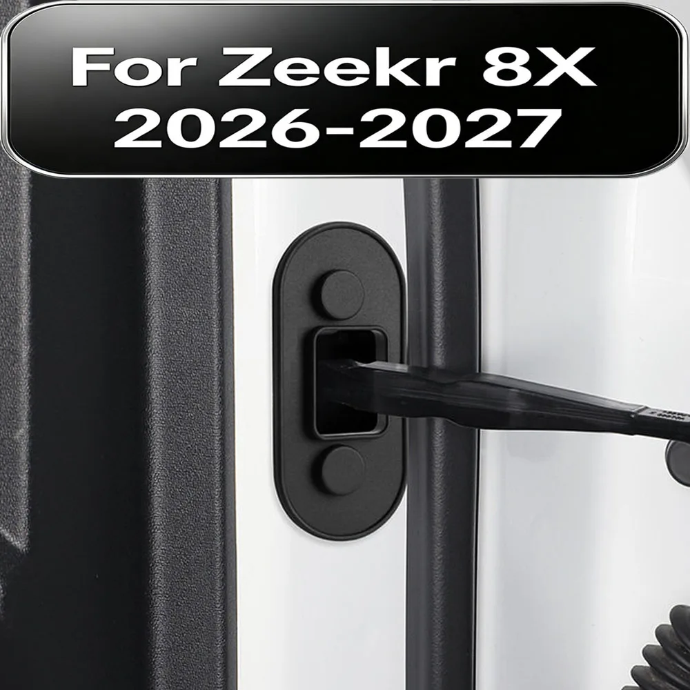 For Zeekr 8X 2026-2027 Car Door Check Strap Dedicated Waterproof Anti Rust Dustproof Shock Absorbing Modification Accessories