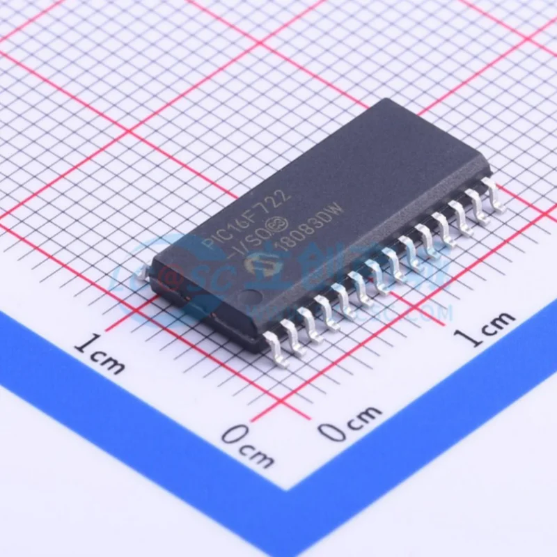 1 PCS/LOTE PIC16F722-I/SO PIC16F722T-I/SO PIC16F722 SOP-28 100% New and Original IC chip integrated circuit