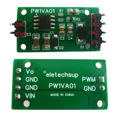 PWM to DAC Converter 0-100% Pulse signal to 0-5V/0-10V Voltage output for Arduino for UNO MEGA PLC