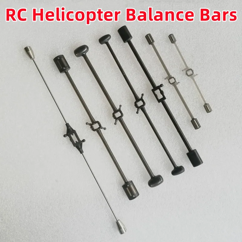 RC Helicopter Plane Balance Bars, flybars, Fly Bars, Peças De Reposição, Brinquedos Acessórios