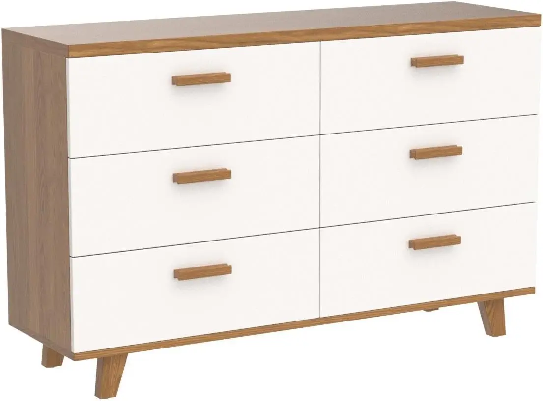 Commode de proximité blanche pour chambre à coucher, commode en bois moderne, commode de proximité pour pépinière, meubles de chambre à coucher pour salon