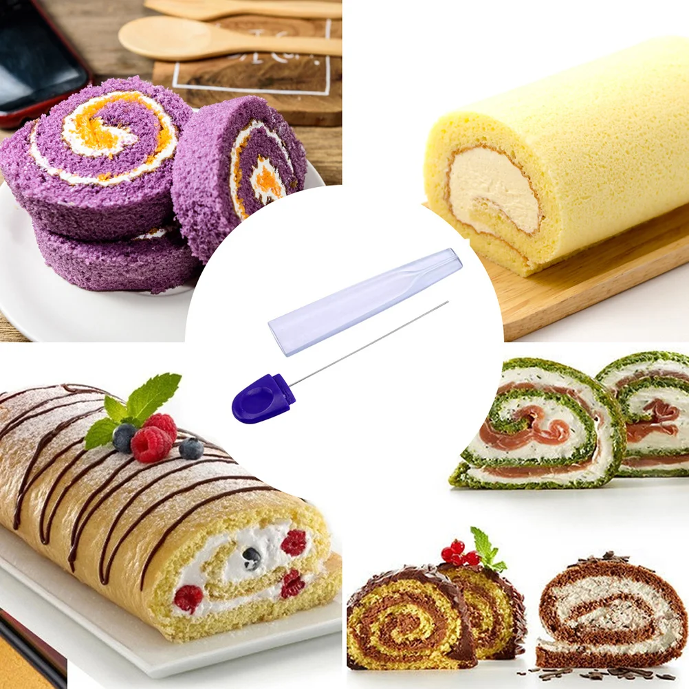 

2pcs Stainless Steel Cake Tester Baking Testing Needle For Cakes Brownies Muffins Cupcakes Diy Home Bakery Use Cake Skewer Probe