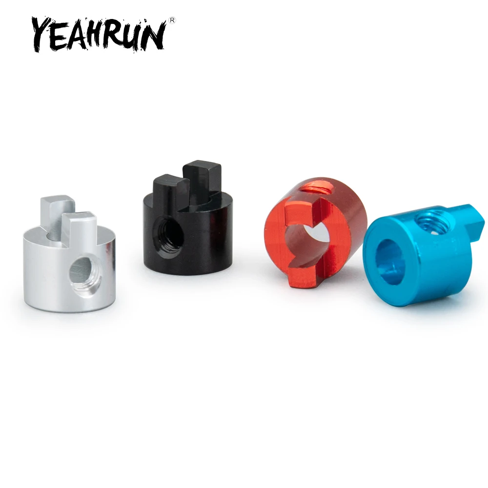 Yeahrun 4mm rc Modell Boot Paddel gabel Aluminium legierung Antrieb Hunde welle Krücken verbinder für Elektroboote Zubehör Teile