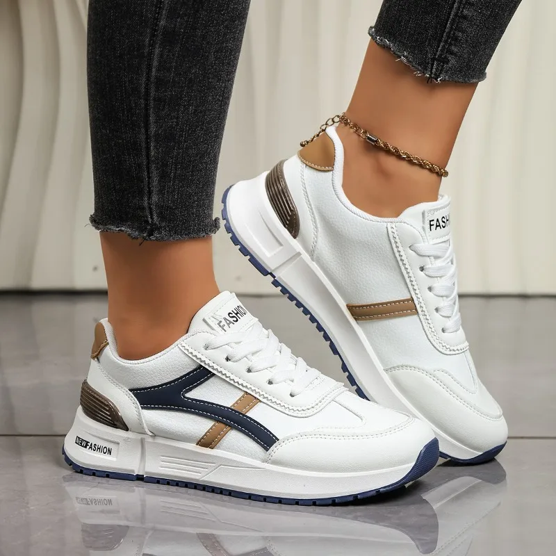 Anti deslizamento confortável casual tênis feminino clássico moda versátil mocassins tendência leve sapatos femininos