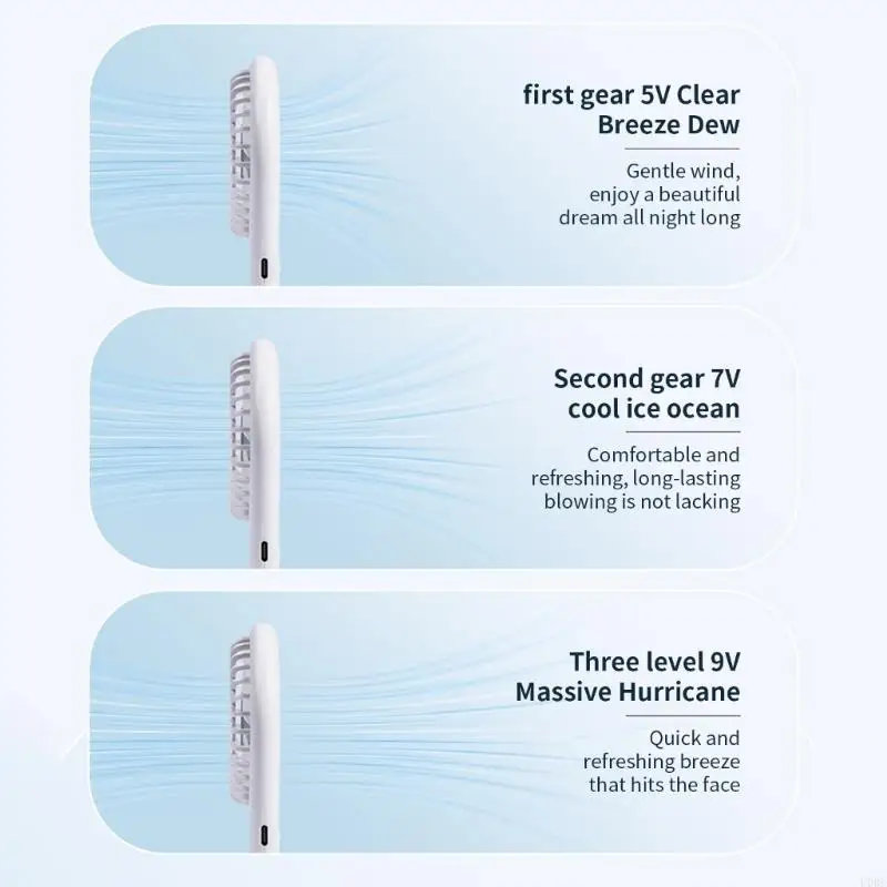 U0de Desk Fan Fan USB Fean