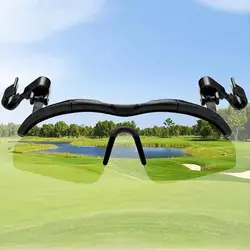 Adjustable Tac Polarized Clip on Sunglasses Women Men Frameless Sunglasses for Hat Fishing Hiking Hiking Biking Hiking Eyewear