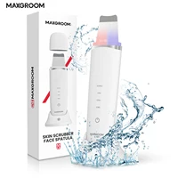 MAXGROOM-Depurador ultrasónico de la piel, limpieza profunda, pala peladora, Limpiador, cuidado de la piel Facial, máquina de Estiramiento Facial, limpieza ultrasónica