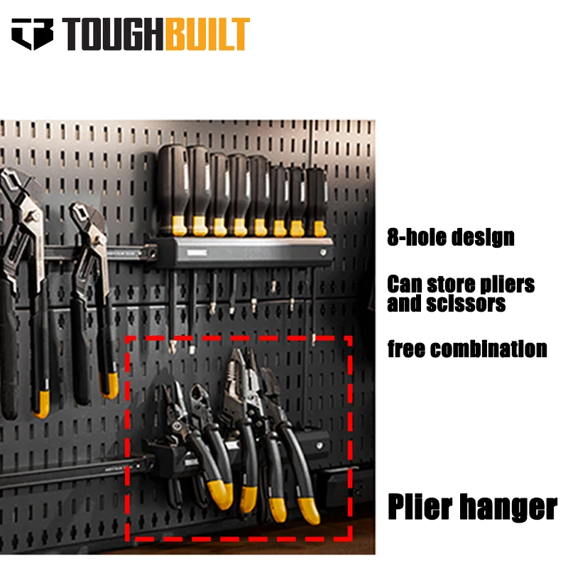 TOUGHBUILT Clamp hanger industrial grade multifunctional tool clamp storage tool cabinet accessories TB-G1-A05