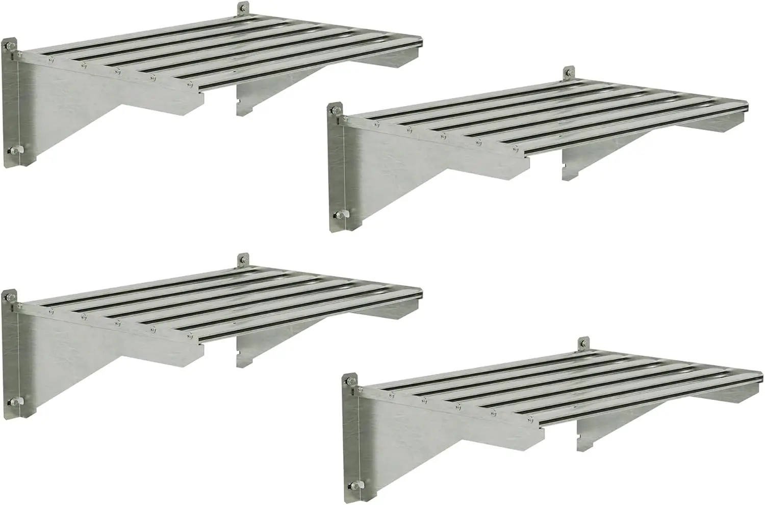 Heavy Duty Greenhouse Shelf Bundle (4 piece)