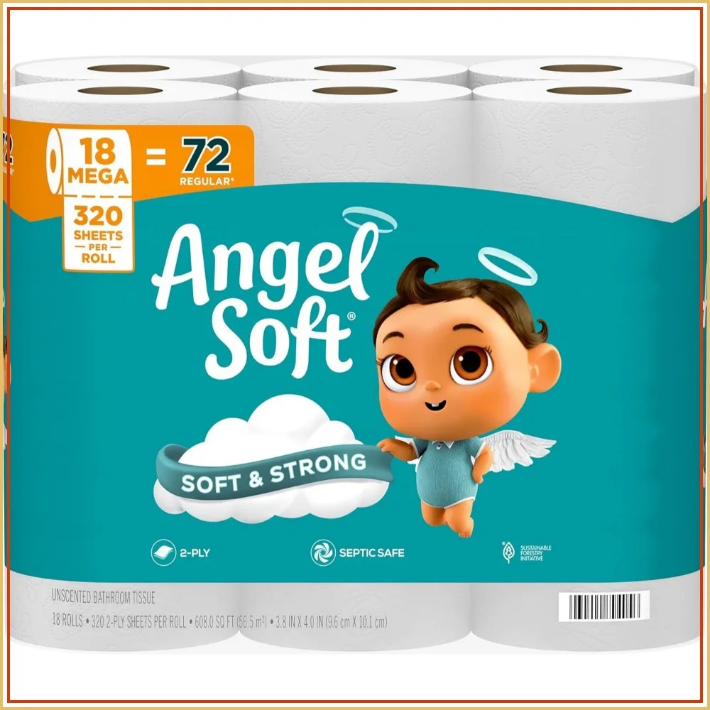 Soft Strong 18 Mega Rolls Toilet Paper