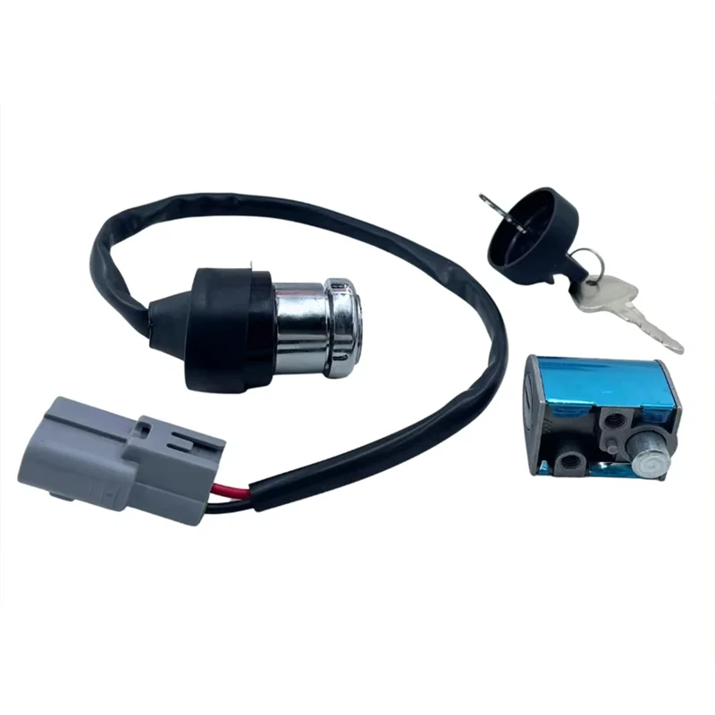 Para 550 600 atv cforce x5ho x6 CF500AU-B substituição chave de ignição conjunto de bloqueio-código do modelo 9cr6-010100-20000