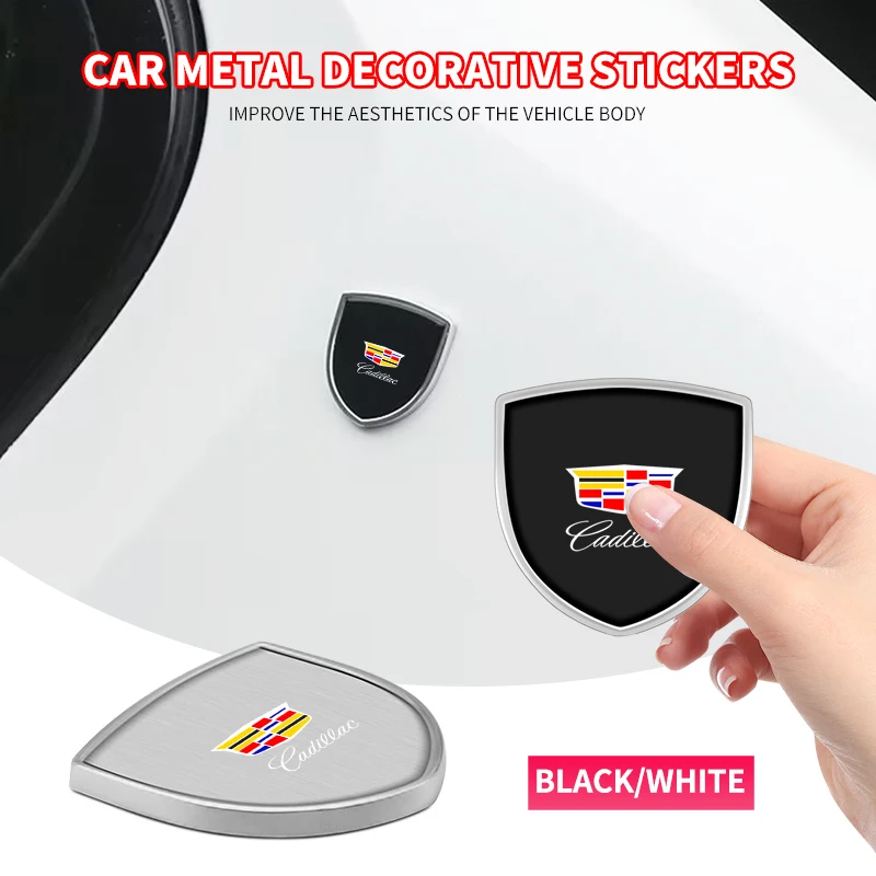 

Car Styling 3D Metal Emblem Body Window Sticker Decal For Cadillac Escalade CTS ATS SRX XT4 XT5 XT6 STS XTS SLR CT4 CT5 CT6