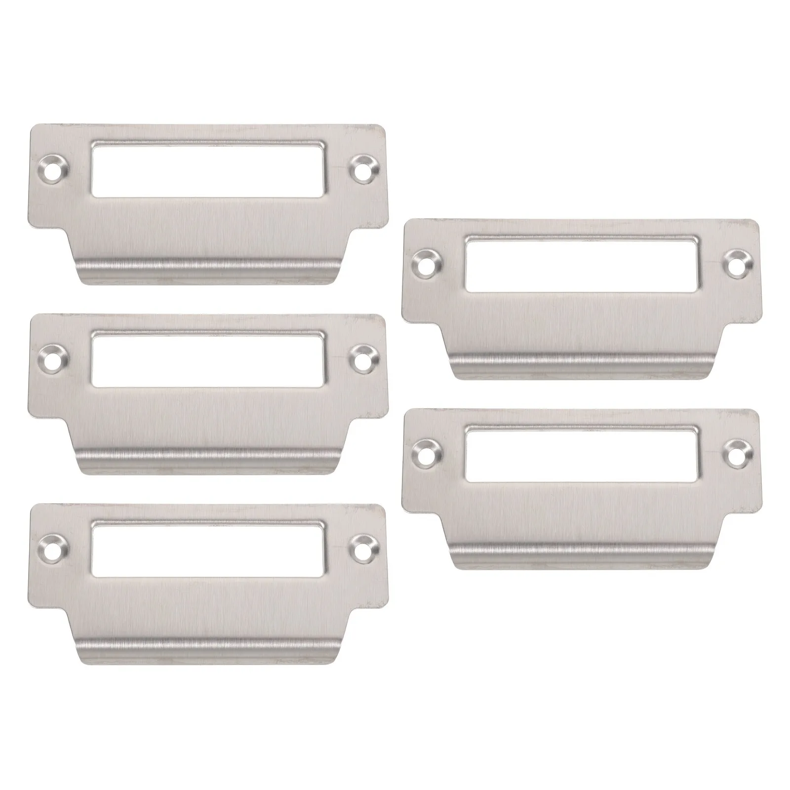 1Set Heavy Duty Stainless Steel Door Security Plate 2 in 1 Latch and Deadbolt Strike Reinforcement Guard for Enhanced Door