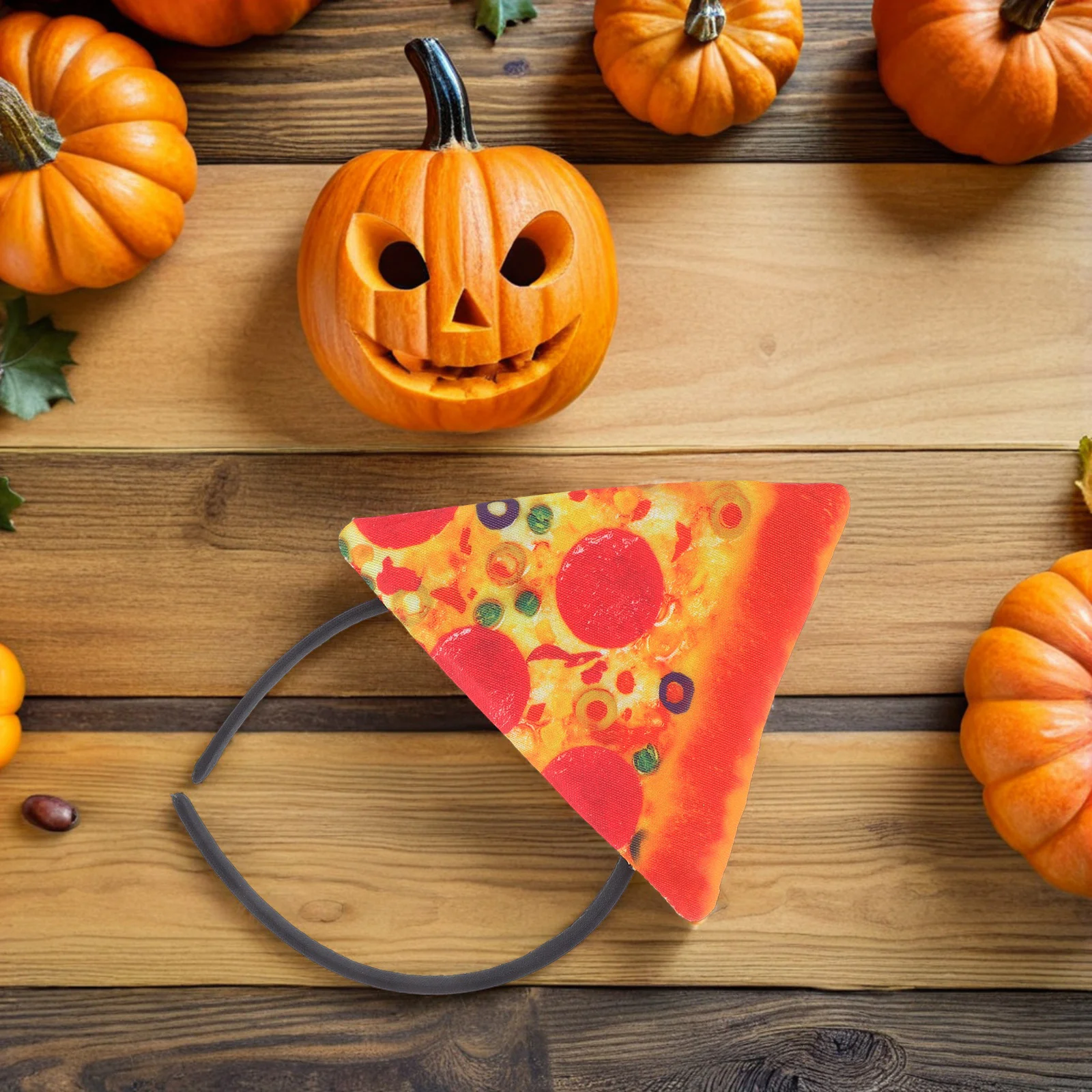 2 Stücke Pizza Stirnband Lustige Hut Halloween Kostüm Zubehör Kinder Erwachsene Dekorationen Neuheit Hüte