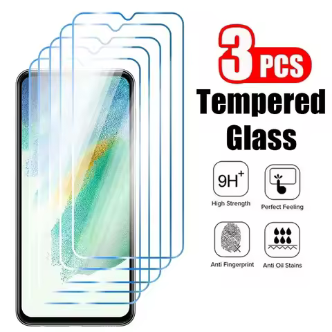 3Pcs HD Tempered Glass For Samsung Galaxy A30 A31 A32 A33 A34 A35 A03 A12 A13 A14 A15 A21S A22 5G Screen Protector Film
