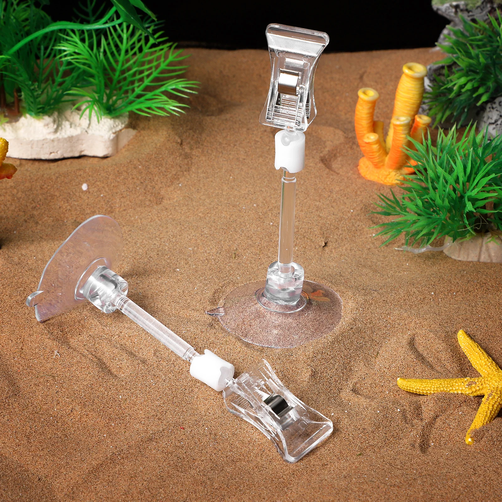 

3pcs Cups With Fish Tank Veggie Aquarium Accessories Adjustable Angle Easy Installation Suction Cups For Air Tubing Sign Holder