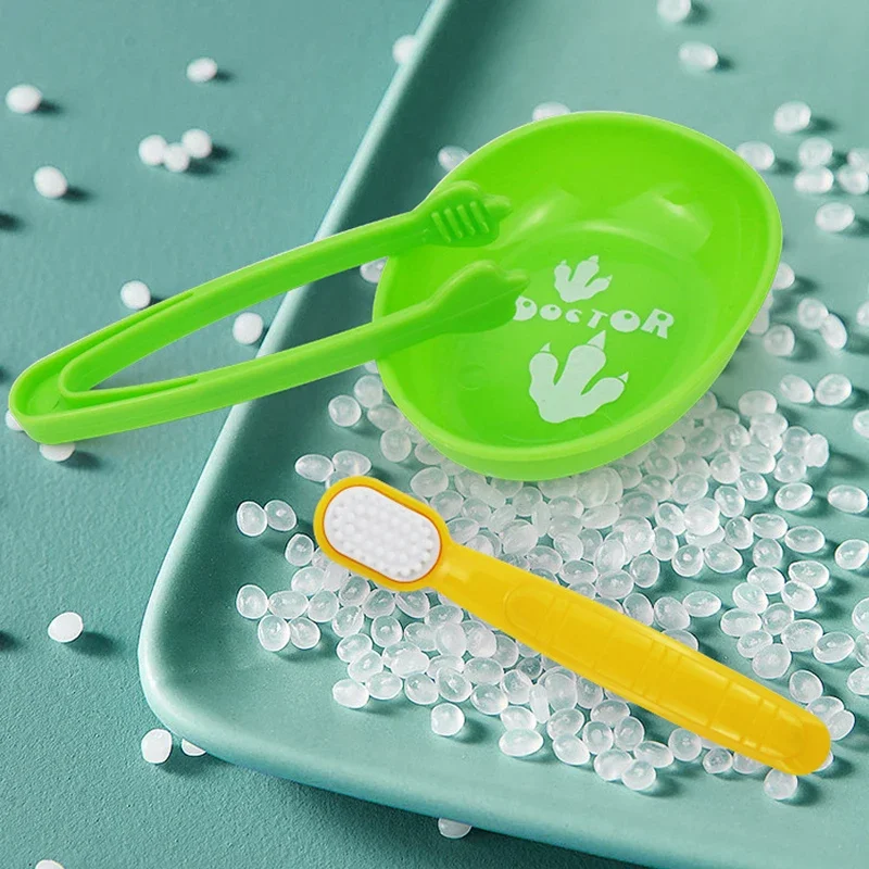 ألعاب مونتيسوري التعليمية للأطفال ، تعلم مبكر لأطباء الأدوار ، تنظيف بذكاء الأطفال ، أدوات تعليمية لتدريس الأسنان ، 1: 10: