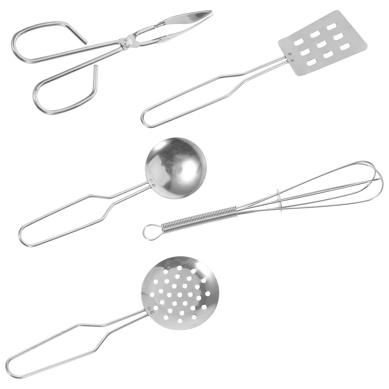 Giocattoli da cucina per bambini Set da gioco per bambini Accessori Strumento Strumenti in metallo Mini utensili da cucina