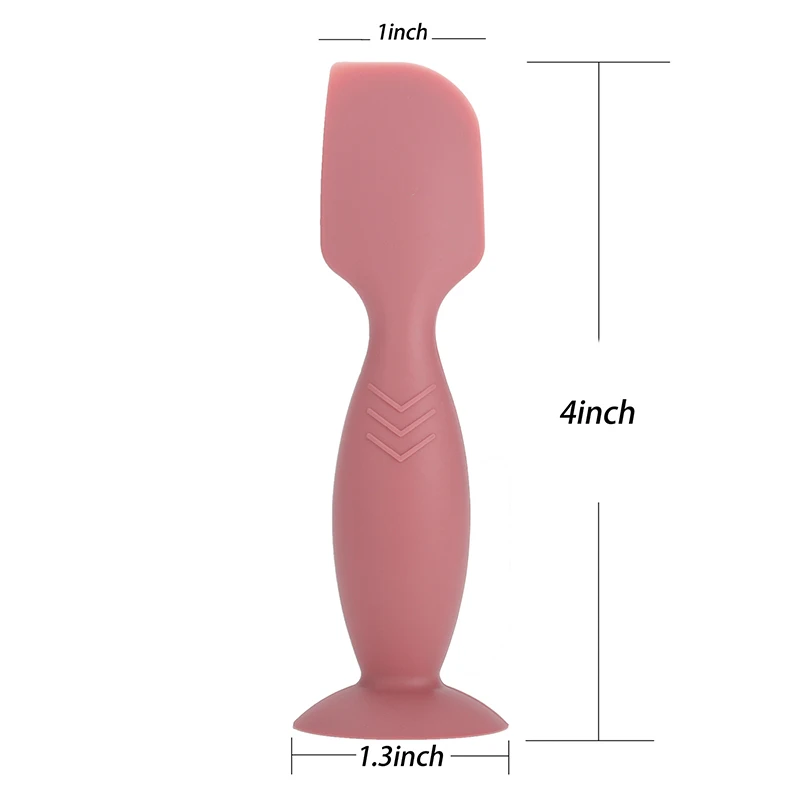 Applicateur de crème pour couche-culotte en silicone pour bébé, brosse antiarina flexible réutilisable, petite spatule de détermination, épandeur de voyage