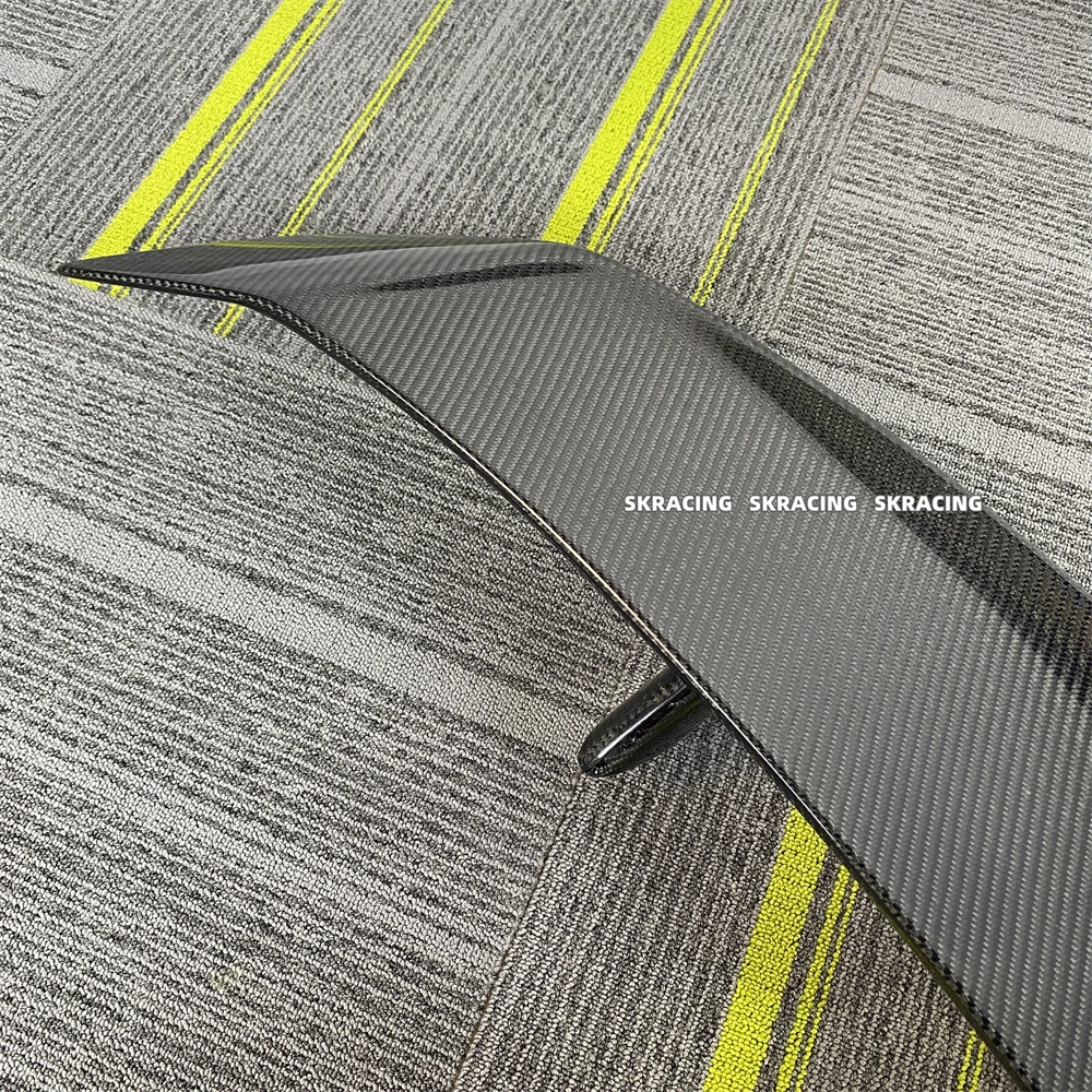 Spoiler Wing Fits For Infiniti G37 Coupe 2-Door 2008-2013 Real Carbon Fiber Rear Trunk Lid GT Style Spoilers Wings Bodykits