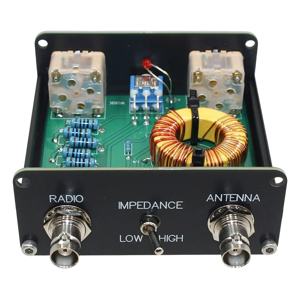 QRP For Z-Match Antenna 5W Tuner 3-28 MHz Antenna Tuner 25 To 2500 Ohms Manual Antenna 88mm X 83mm X 39mm Accessories