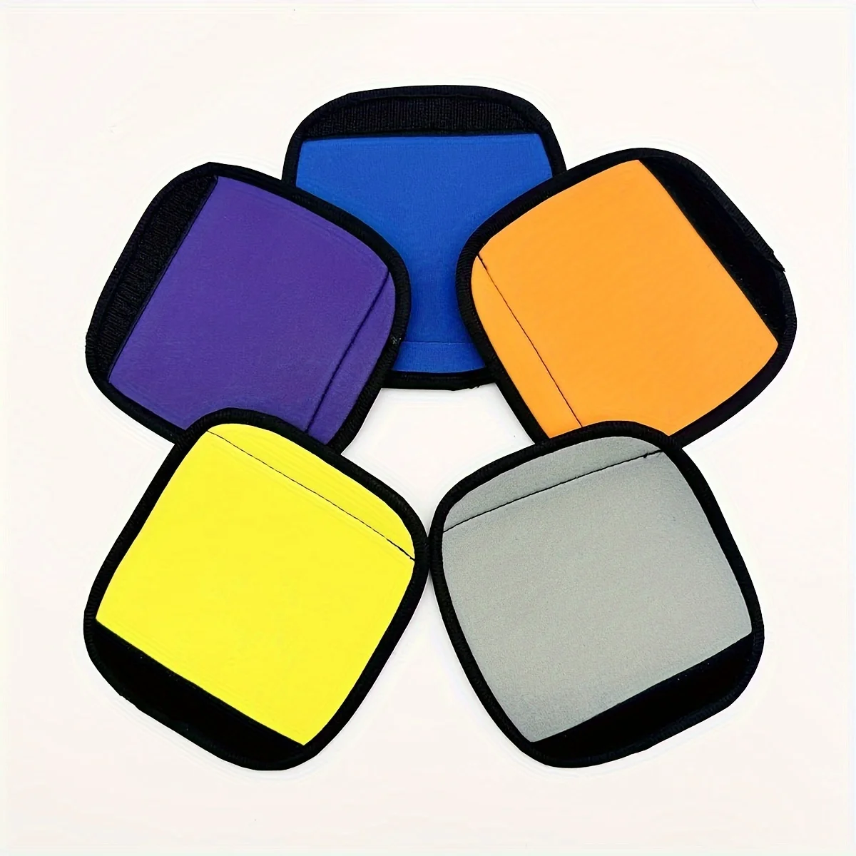 غطاء مقبض عالمي للأمتعة وعربات الأطفال مع وسادة مضادة للانزلاق هدية عملية للمسافرين مناسبة للعائلة