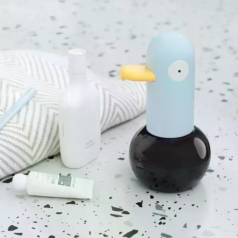 Duck Automatic Foaming Soap Dispenser Touchless Hands-Free Dish Children's Cartoon Hand Wash Soap Dispenser For Kitchen Bathroom