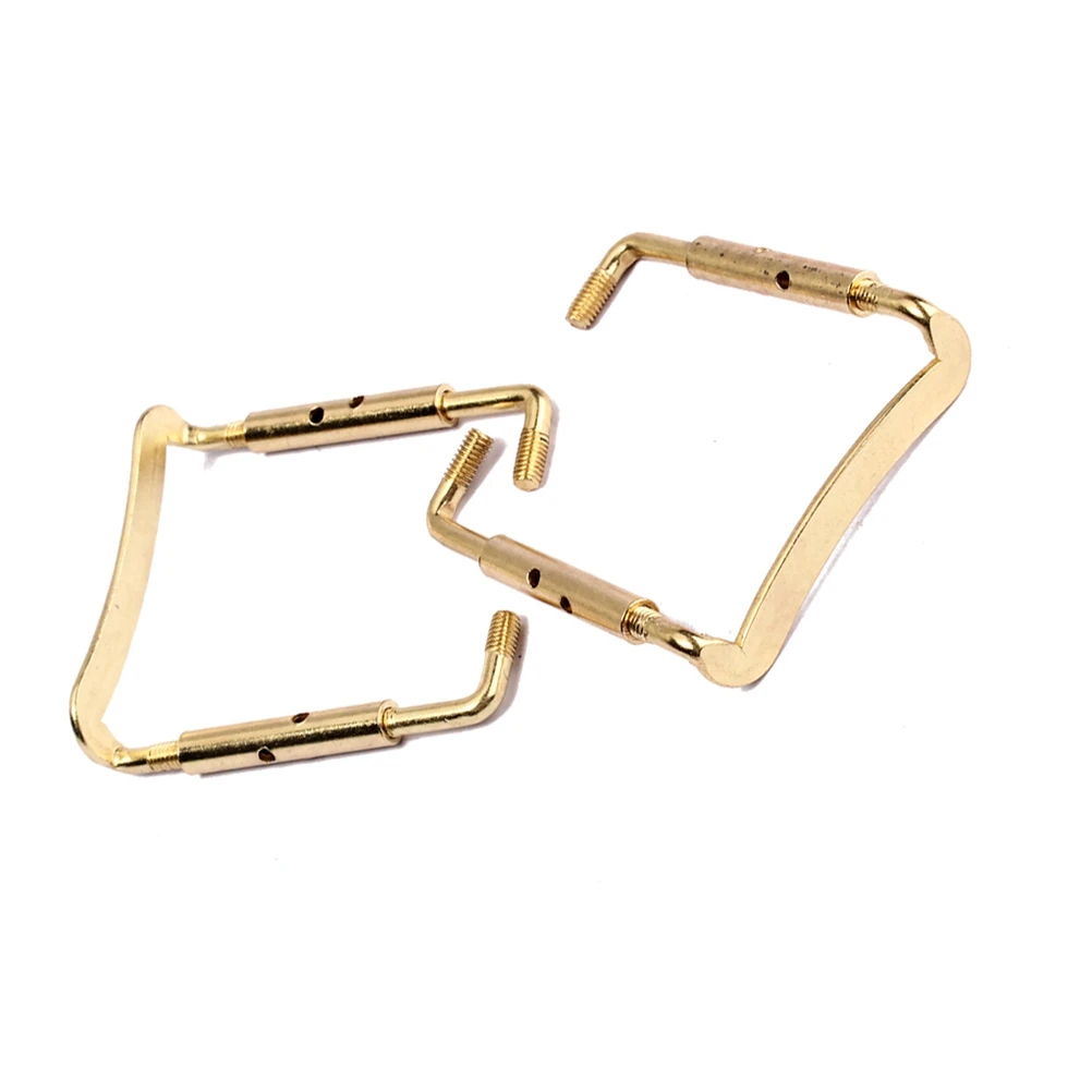 

Exquisite Golden Violin Chin Rest Screw for Full Size Violin Strong Metal Material Surface Easy to Carry and
