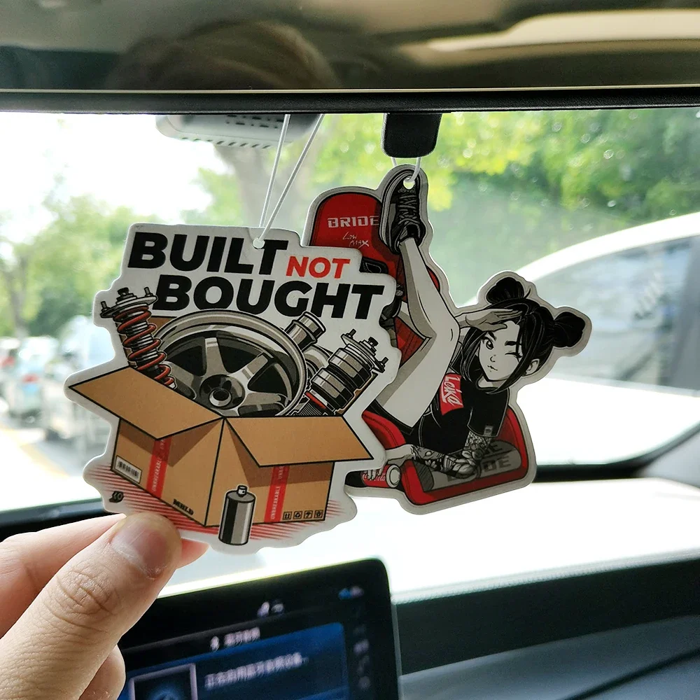 أحدث JDM سيارة معطّر الهواء معلقة سيارة الرؤية الخلفية الصلبة ورقة توربو قرص فرامل امتصاص الصدمات سيارة الناشر الملحقات الداخلية