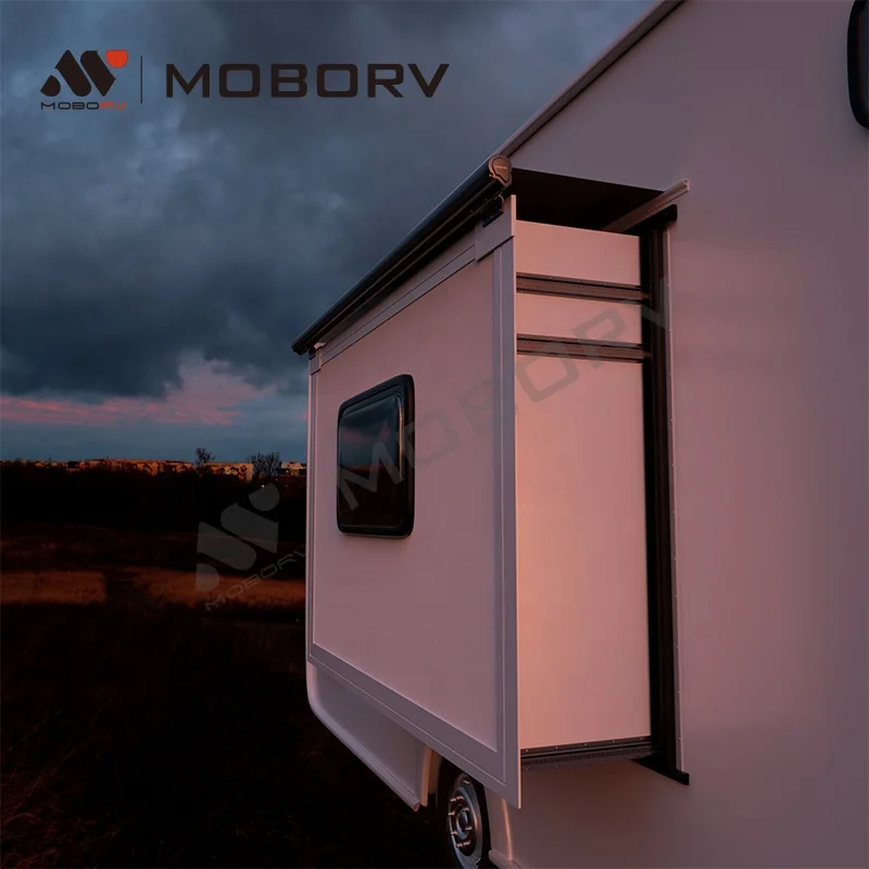 MOBORV Aluminum RV Slider Awning Motorhome Slide Out Shade Lightweight Camping Car Accessories