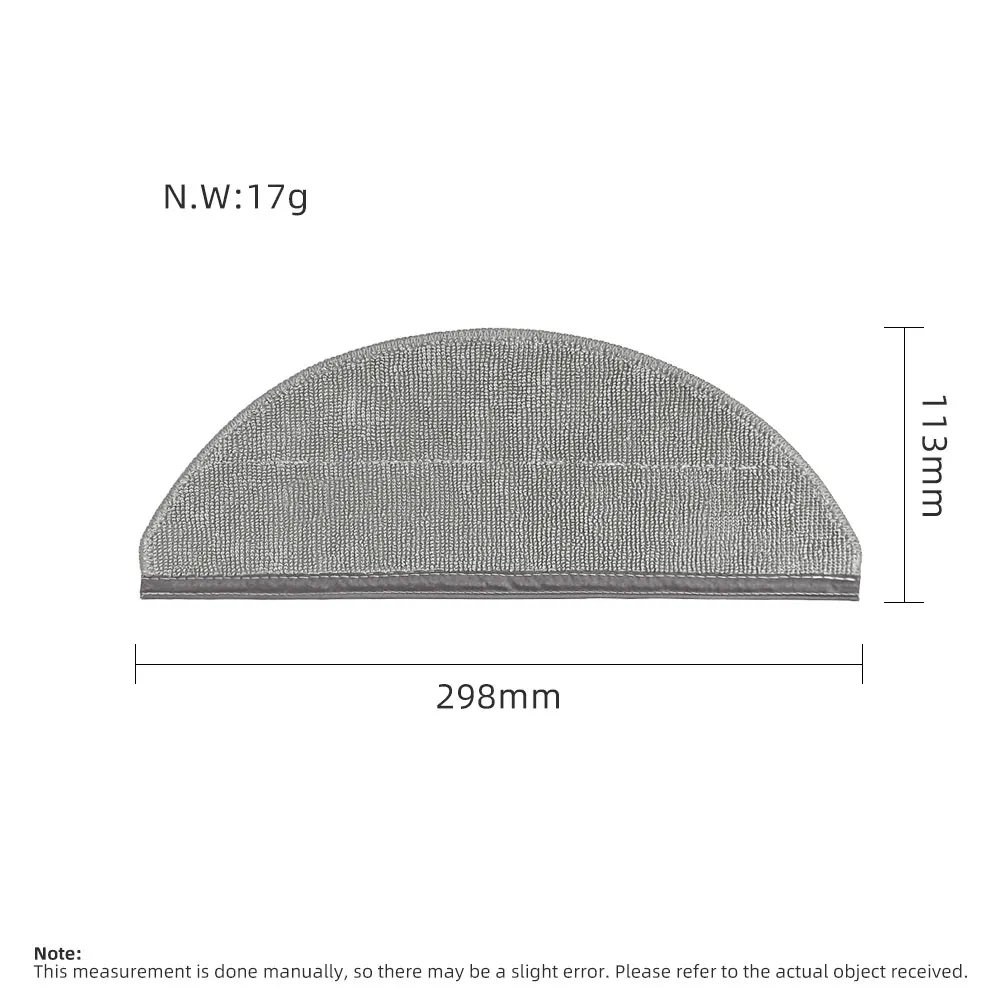 متوافق مع Roborock Q10 S5 / Q10 S5+ / Q10V / Q10V+ / Q10 VF / Q10 VF+ ملحقات الفرشاة الرئيسية فلتر HEPA كيس غبار قطعة قماش للمسح #2