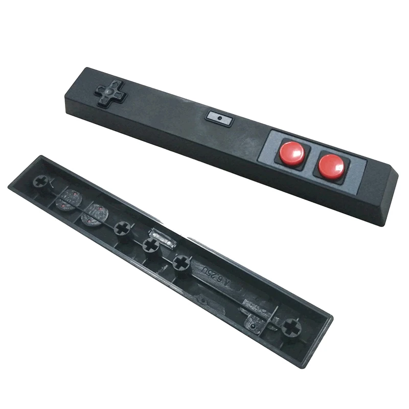 1PCS Retro Gamepad Keycap 6.25u spacebar Artisan Keycap ABS Material For MX switches for Gaming Mechanical keyboard Black White
