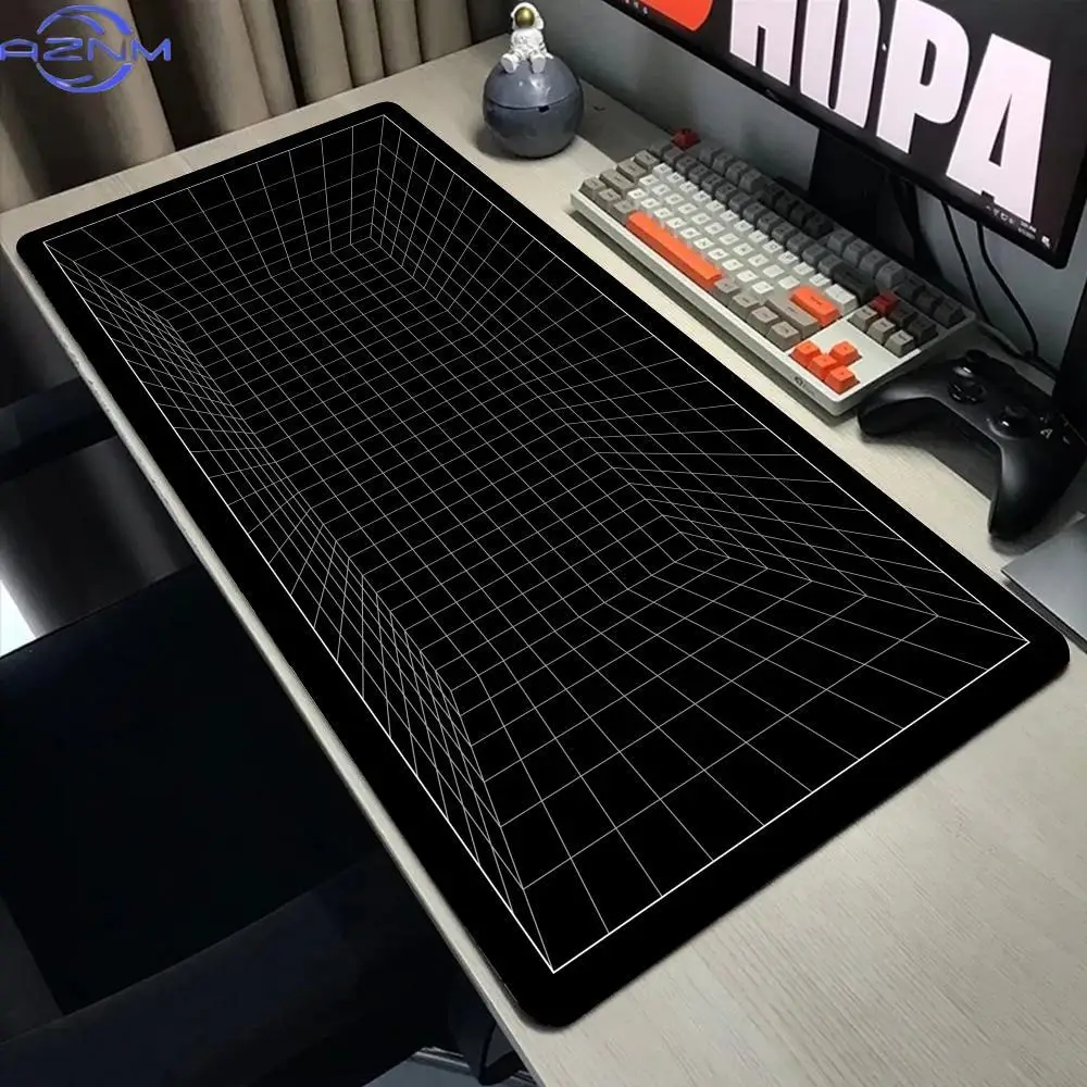 Space lines Mouse Pad Large Computer Office Game Table Mats XXL Rubber Anti-slip Gaming Keyboard Mousepads Long Desk Pads