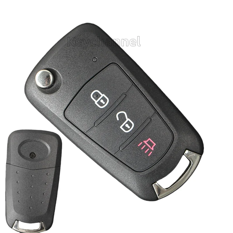 1pcs 3 Buttons Flip Car Remote Key Shell for Great Wall H5 Wingle Steed 5 6 Haval Hover H5 Folding TOY40 Blade Car Key Cover