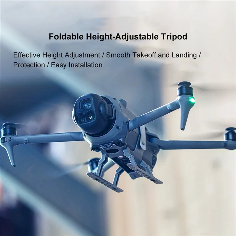【flash-off-】landing-pour-mavic-4-pro-support-pliable-a-degagement-rapide-pour-augmenter-la-hauteur-accessoires-de-support-de-drone