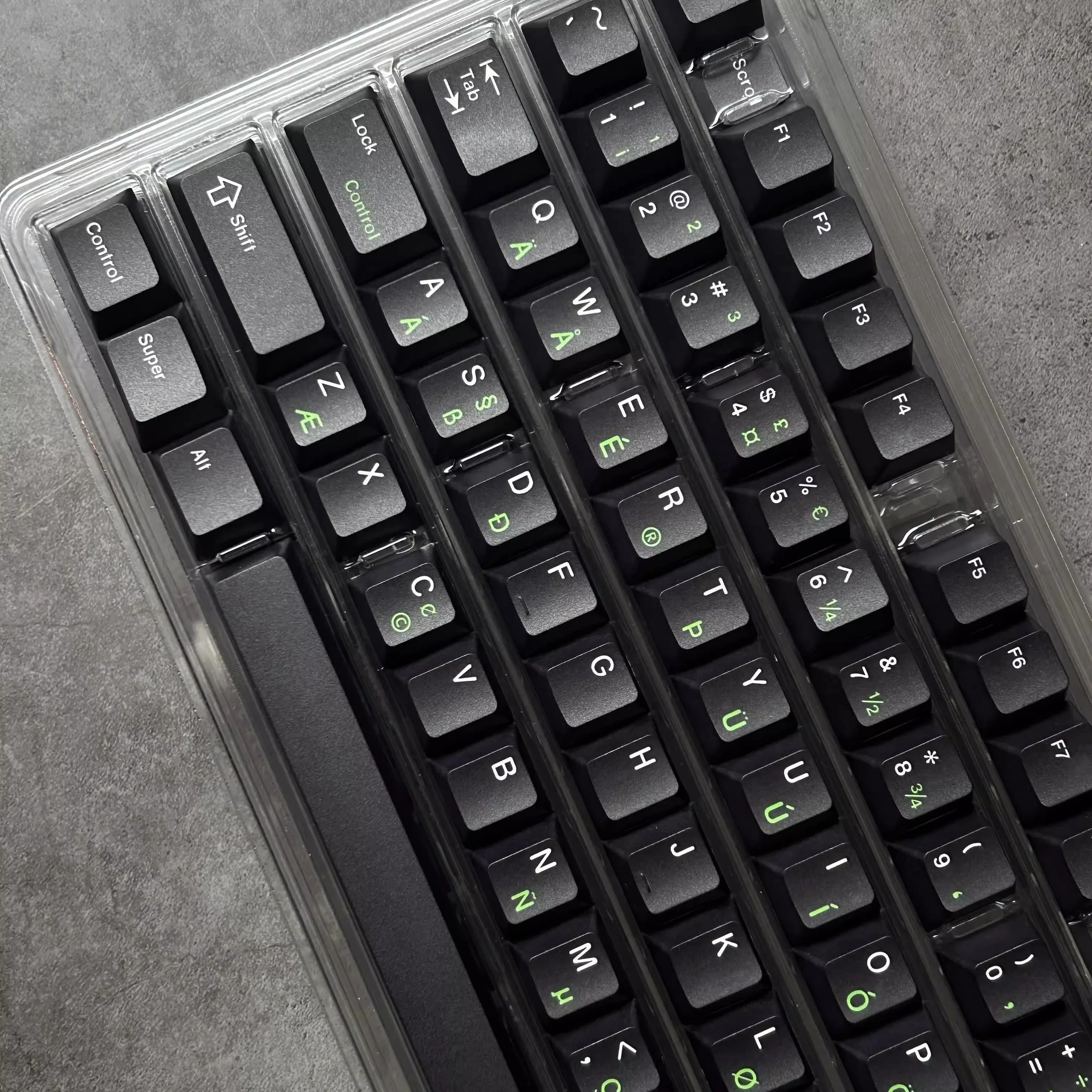 1 مجموعة JTK-Griseann GP أغطية المفاتيح PBT صبغ الفرعية مفتاح قبعات الكرز الشخصي مقاوم للضوء Keycap ل أليس Wooting مزدوج B سبليت المسافة