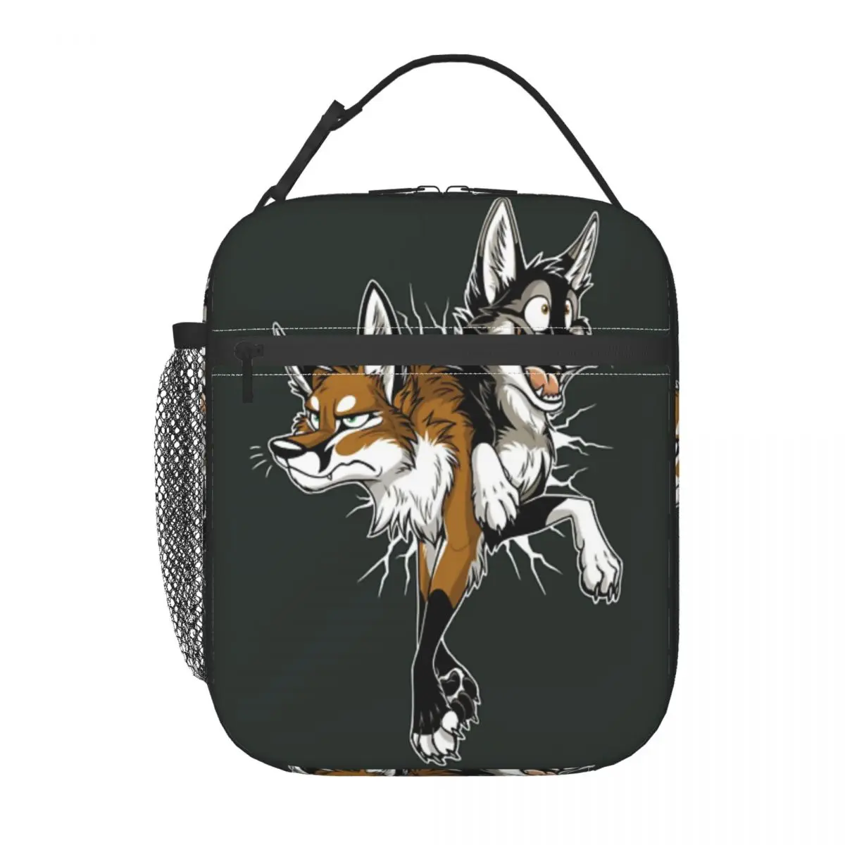 

STUCK Foxes (белые трещины) One Lunchbag