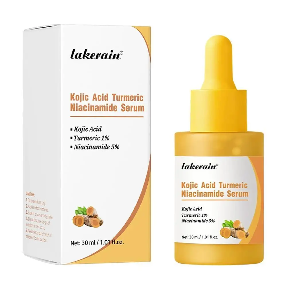 

Kojic Acid Turmeric Face Serum With Niacinamide Glow Facial Essence Deep Hydrating Moisturizing Firming Even Skin Tone Skincare