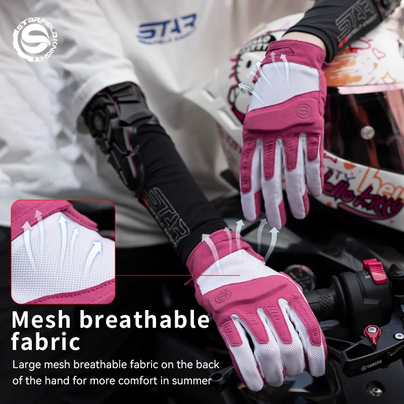 SFK motorhandschoenen met voll - Motorcycle Gear Mesh recensie en prijs
