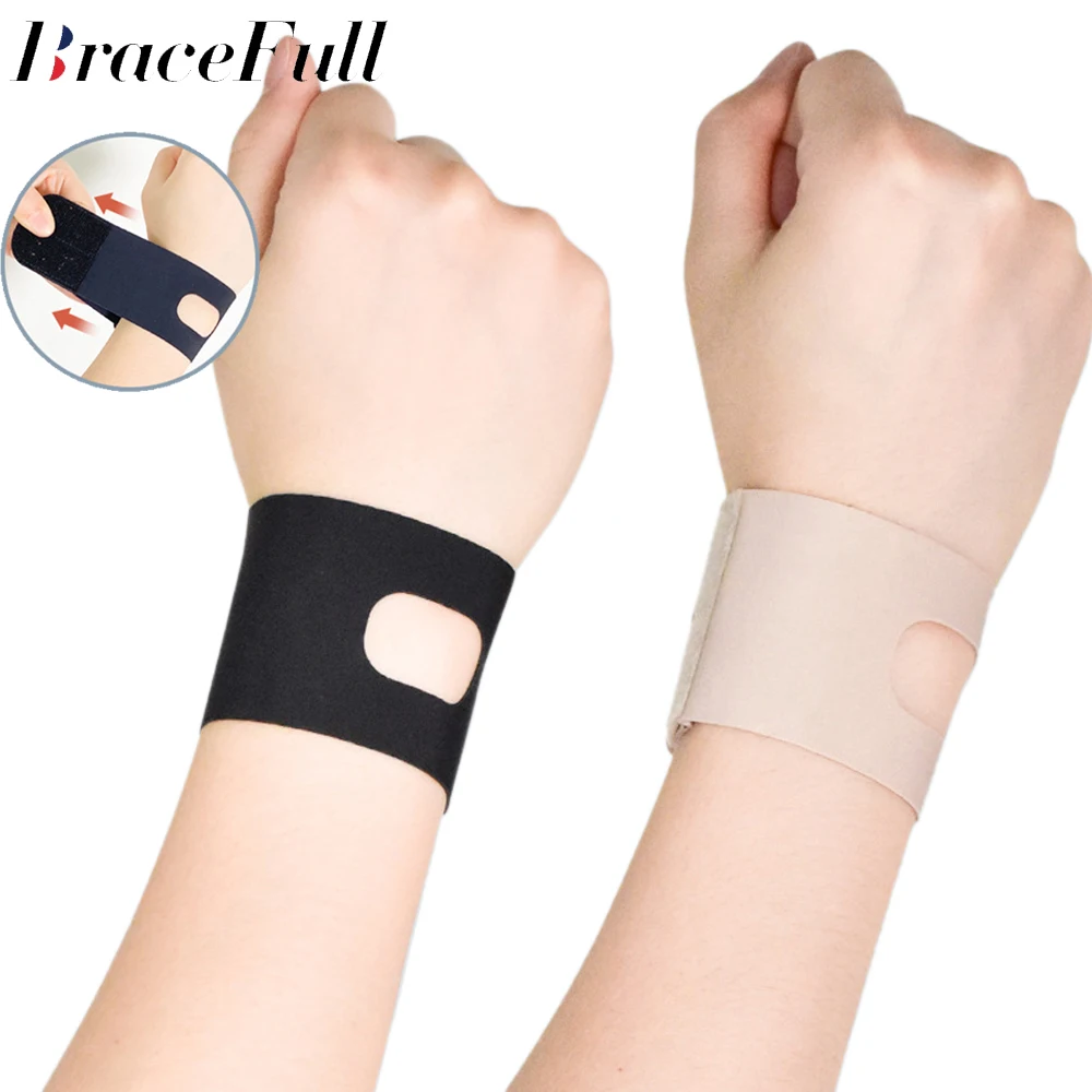 1Pcs Adjustable Wrist Brace for Carpal Tunnel TFCC Tears,Wrist Compression Strap for Left or Right,Pain Relief Injury Prevention